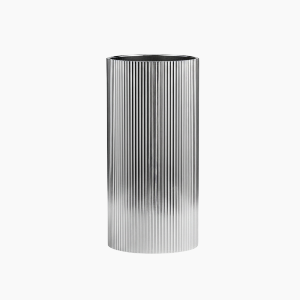 ARVID Cylindervas randig metall